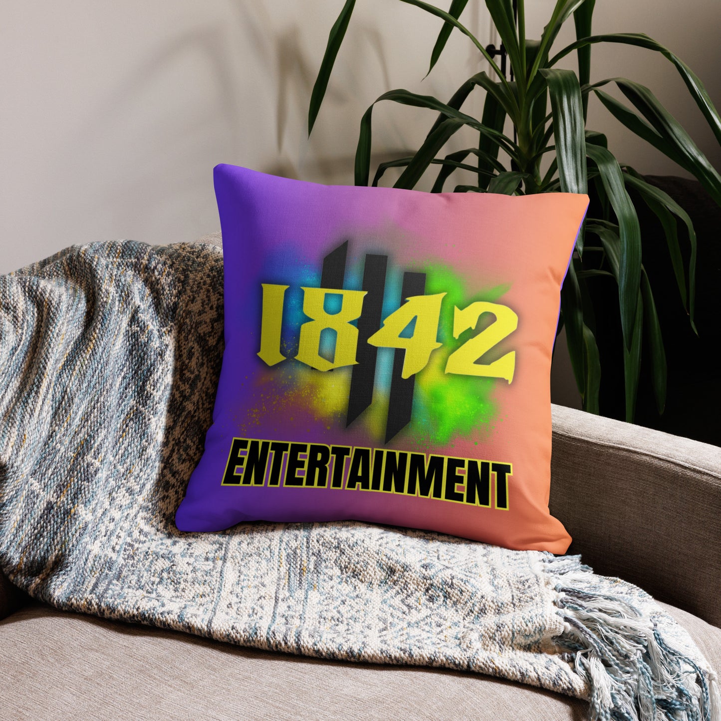 1842 ENT. Premium Pillow Case