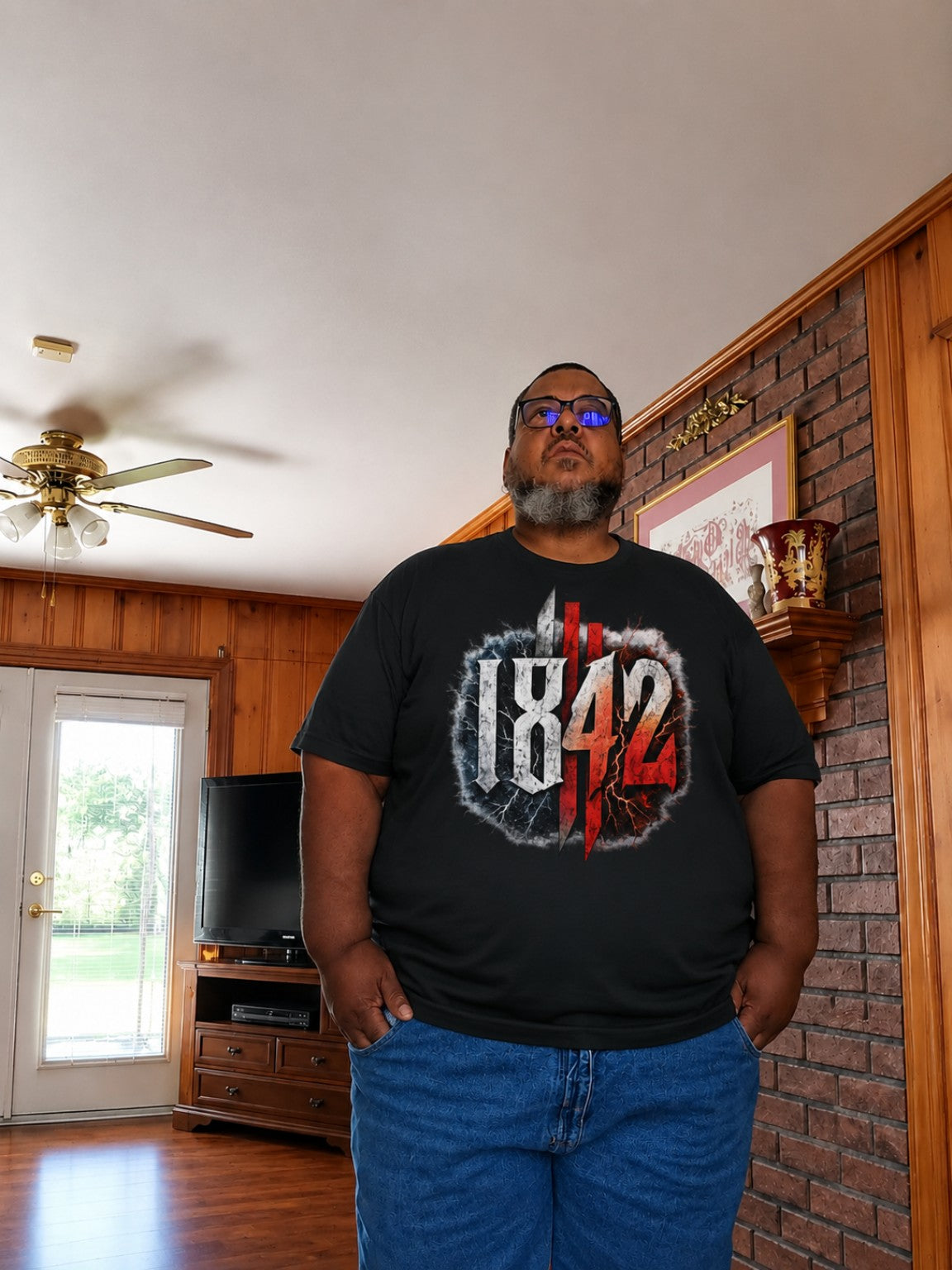 New 1842 T shirt