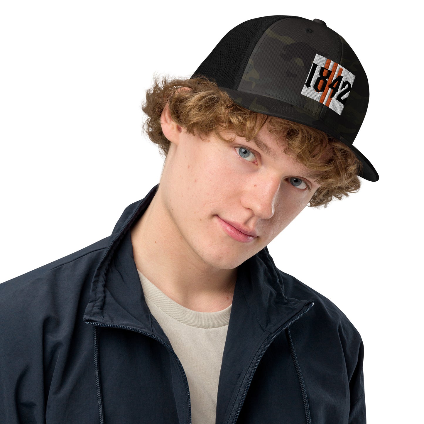 1842 Closed-Back Trucker Cap