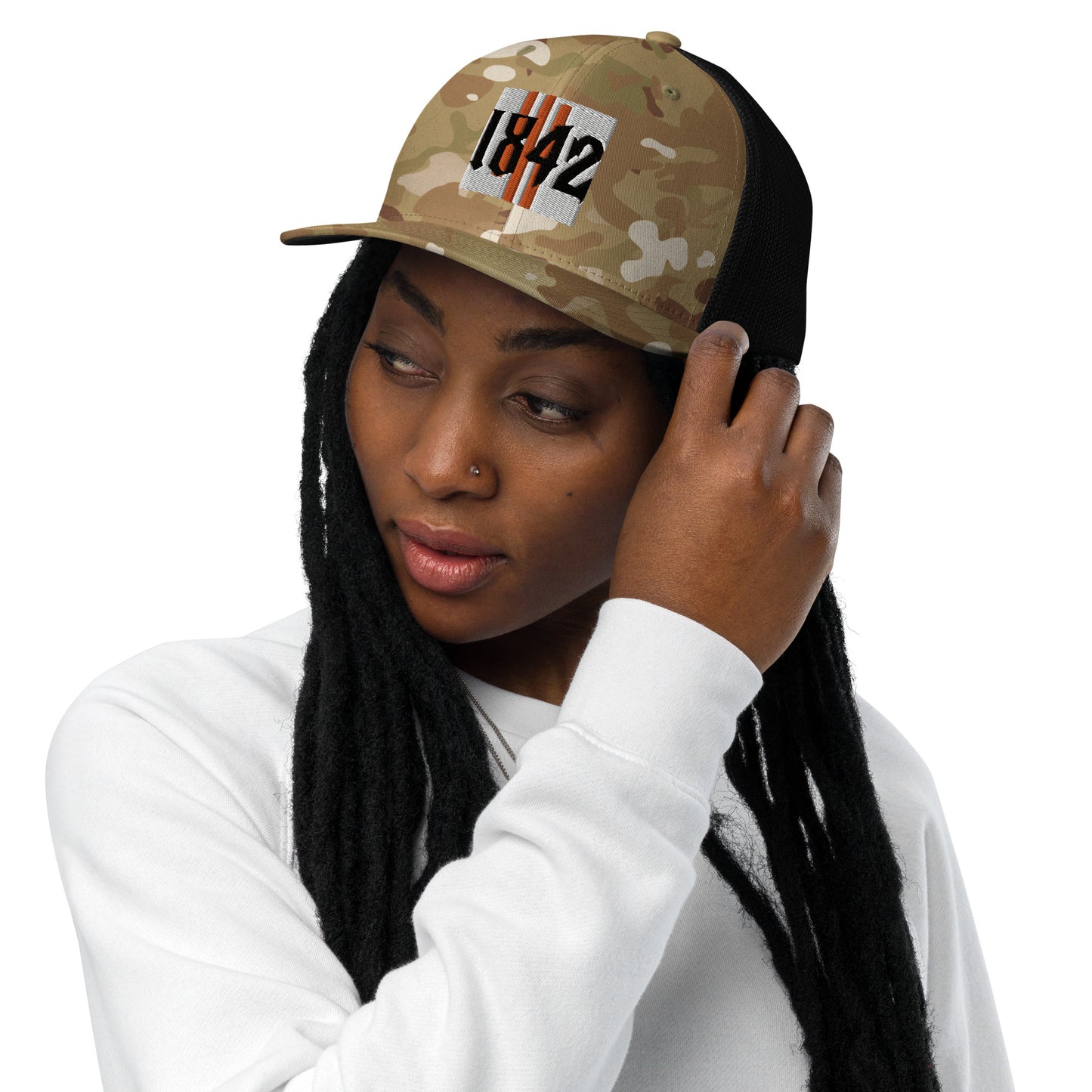 1842 Closed-Back Trucker Cap
