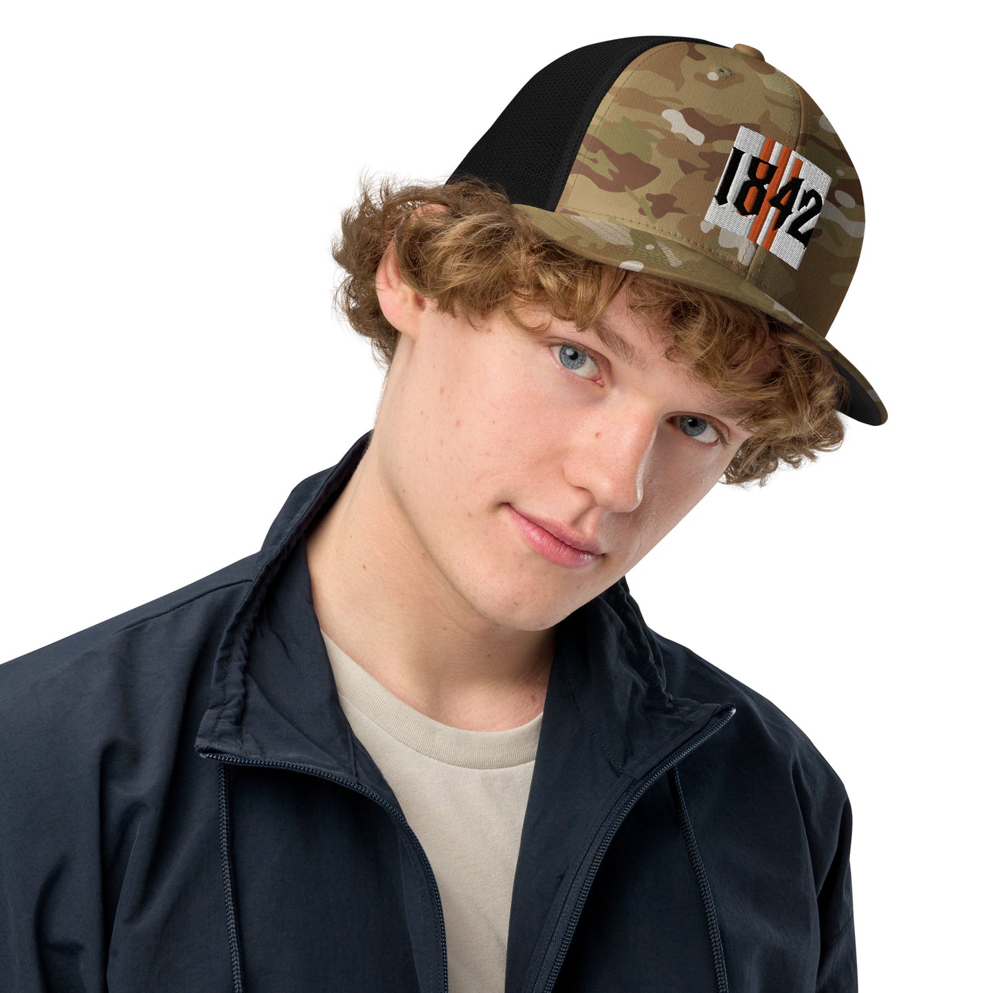 1842 Closed-Back Trucker Cap
