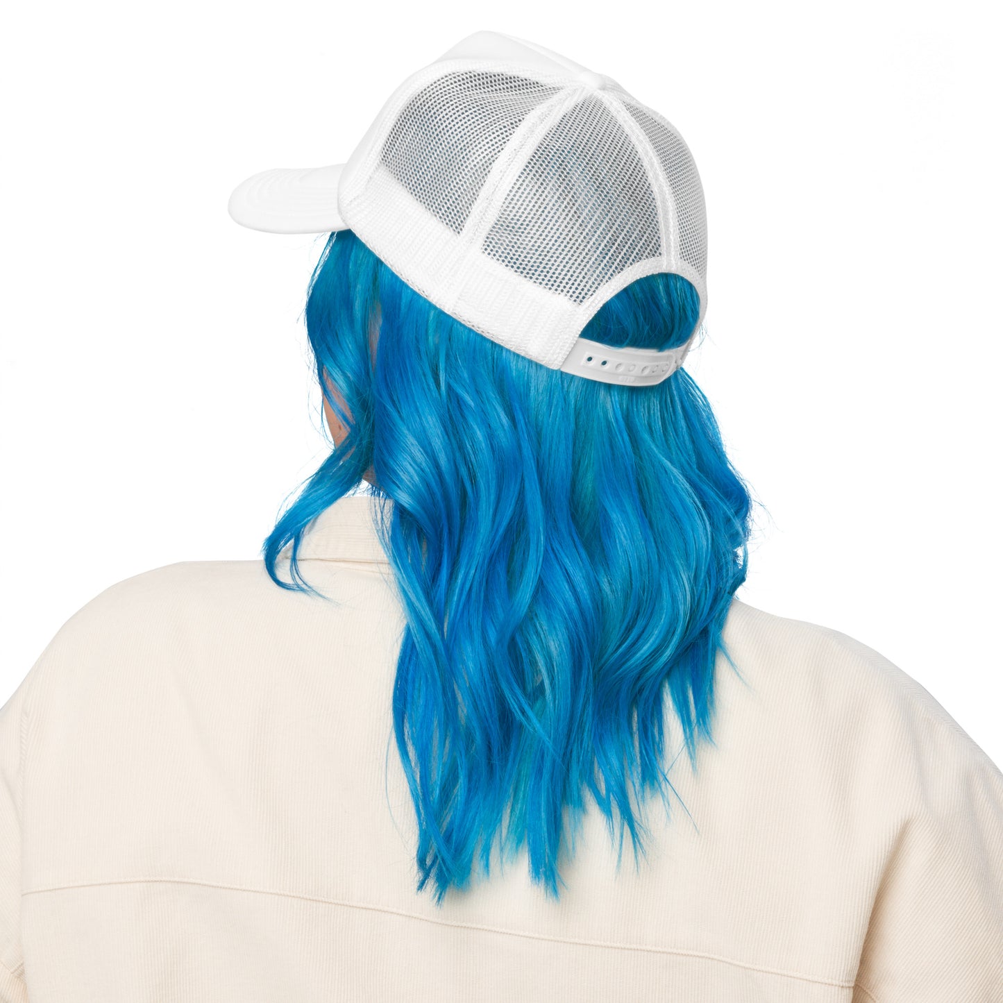 1842 green and grey Foam trucker hat