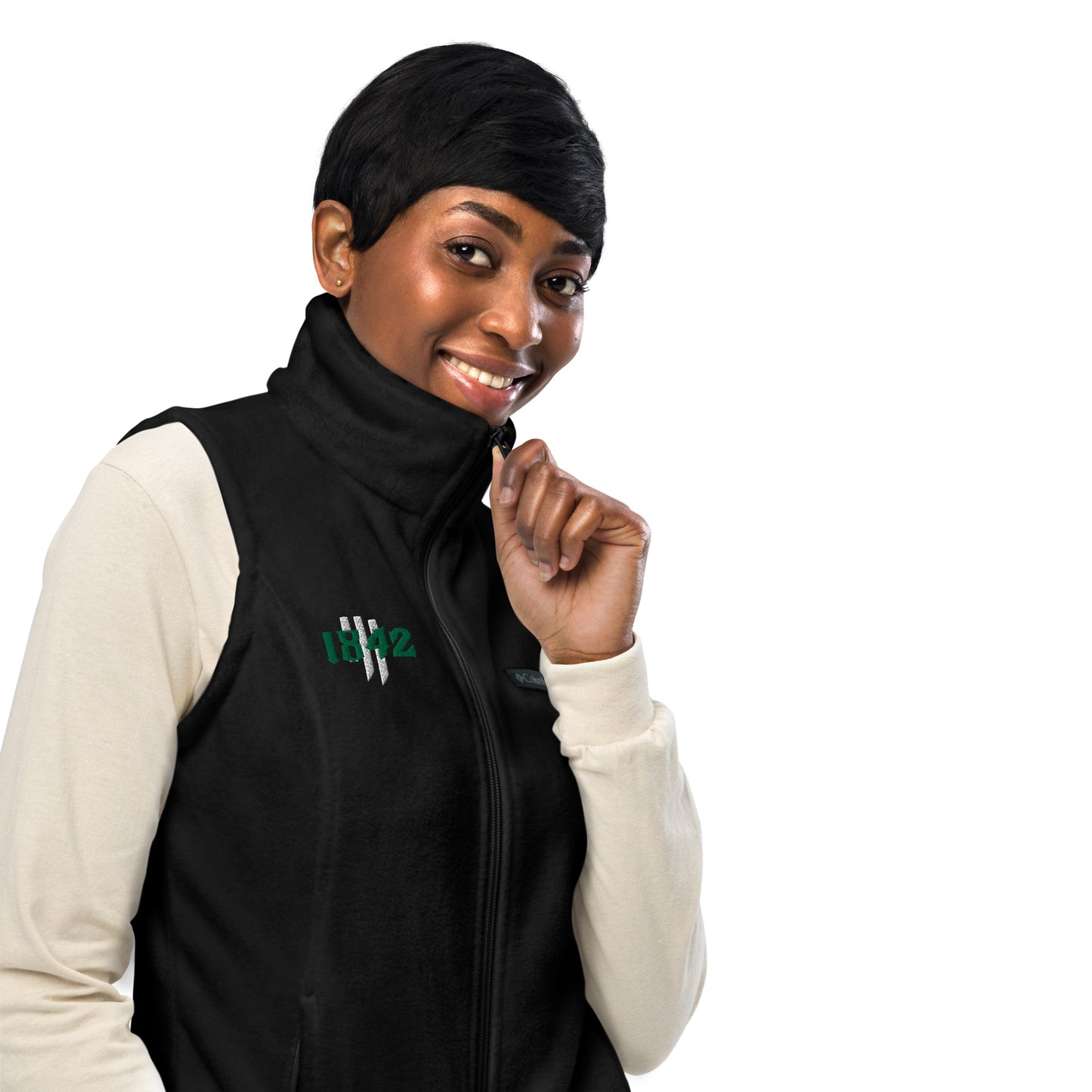 Women’s 1842 Columbia fleece vest