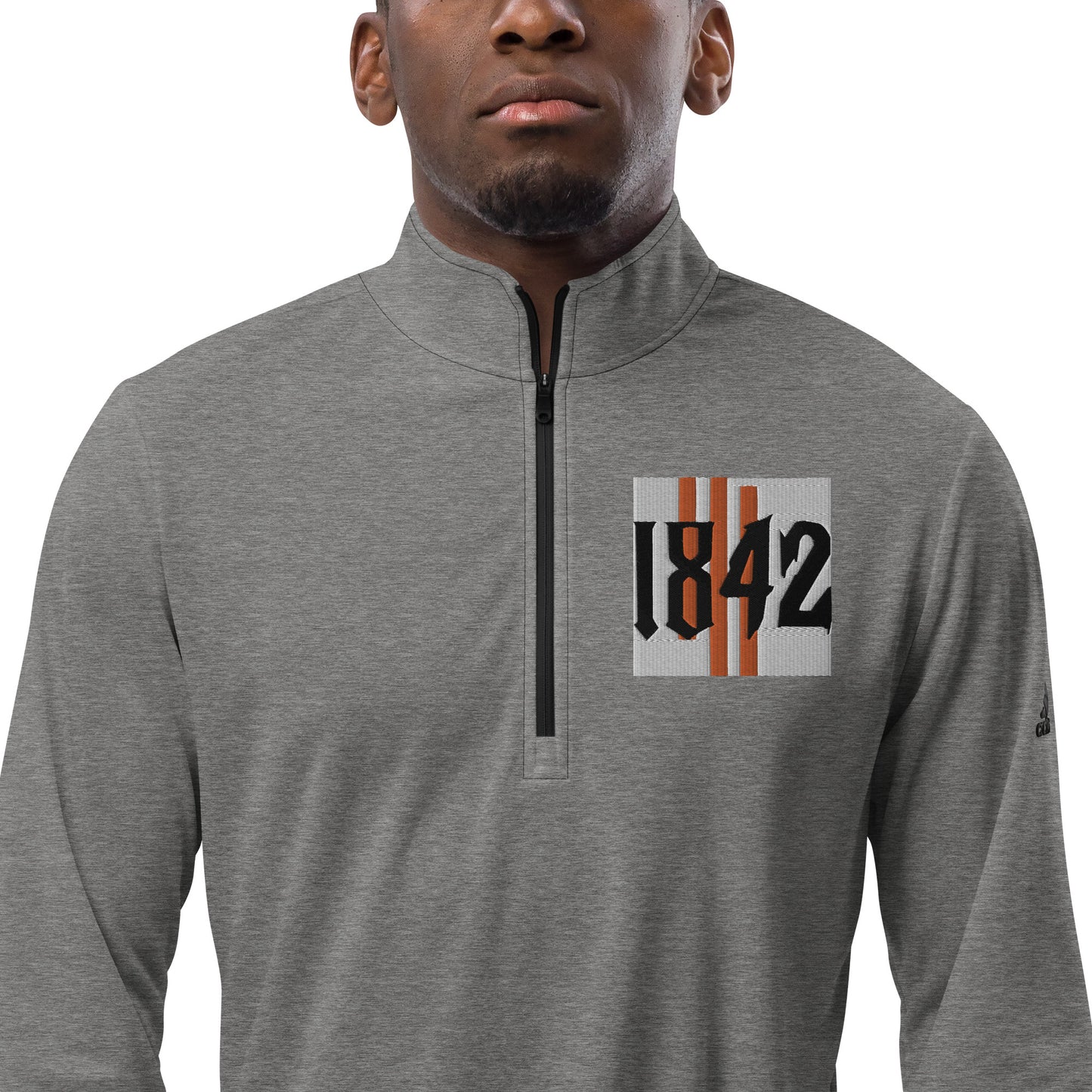 1842 Adidas Quarter Zip Pullover