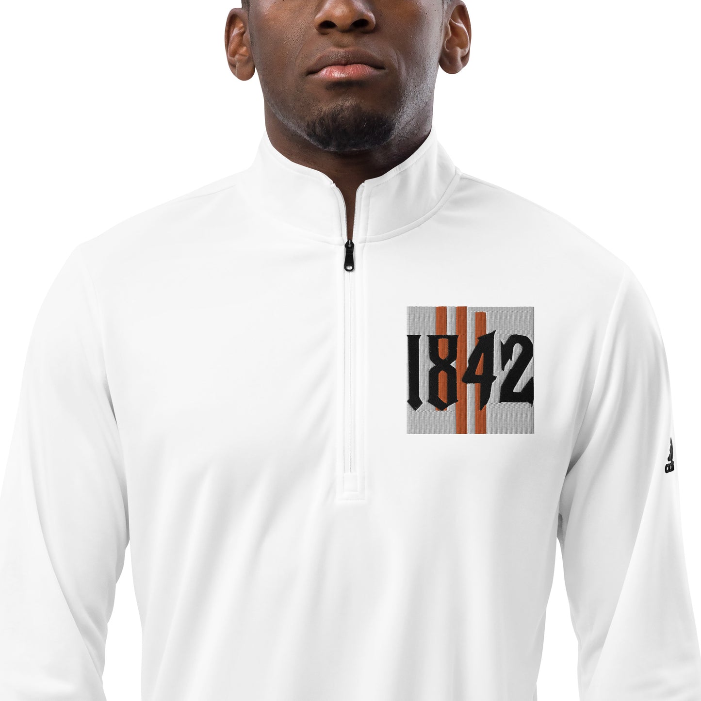 1842 Adidas Quarter Zip Pullover